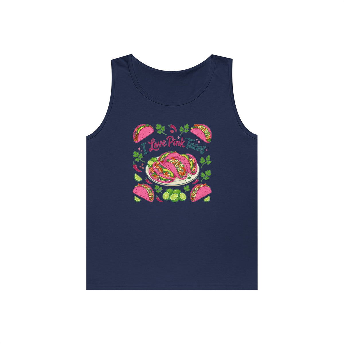 "I Love Pink Tacos" Tank Top