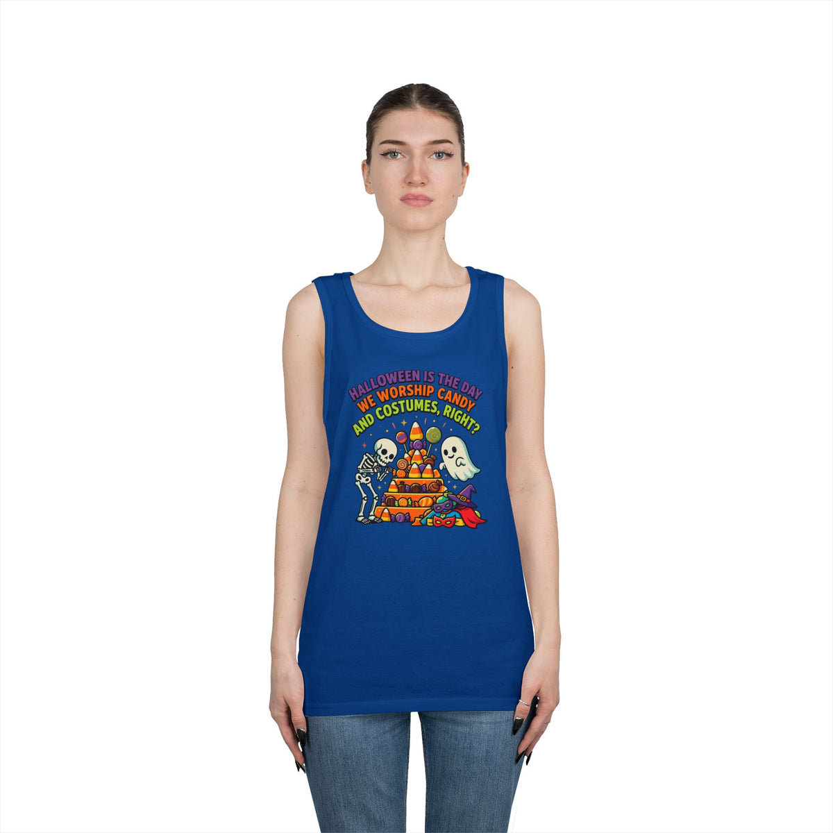 Color: Royal | Worship Candy Tank Top