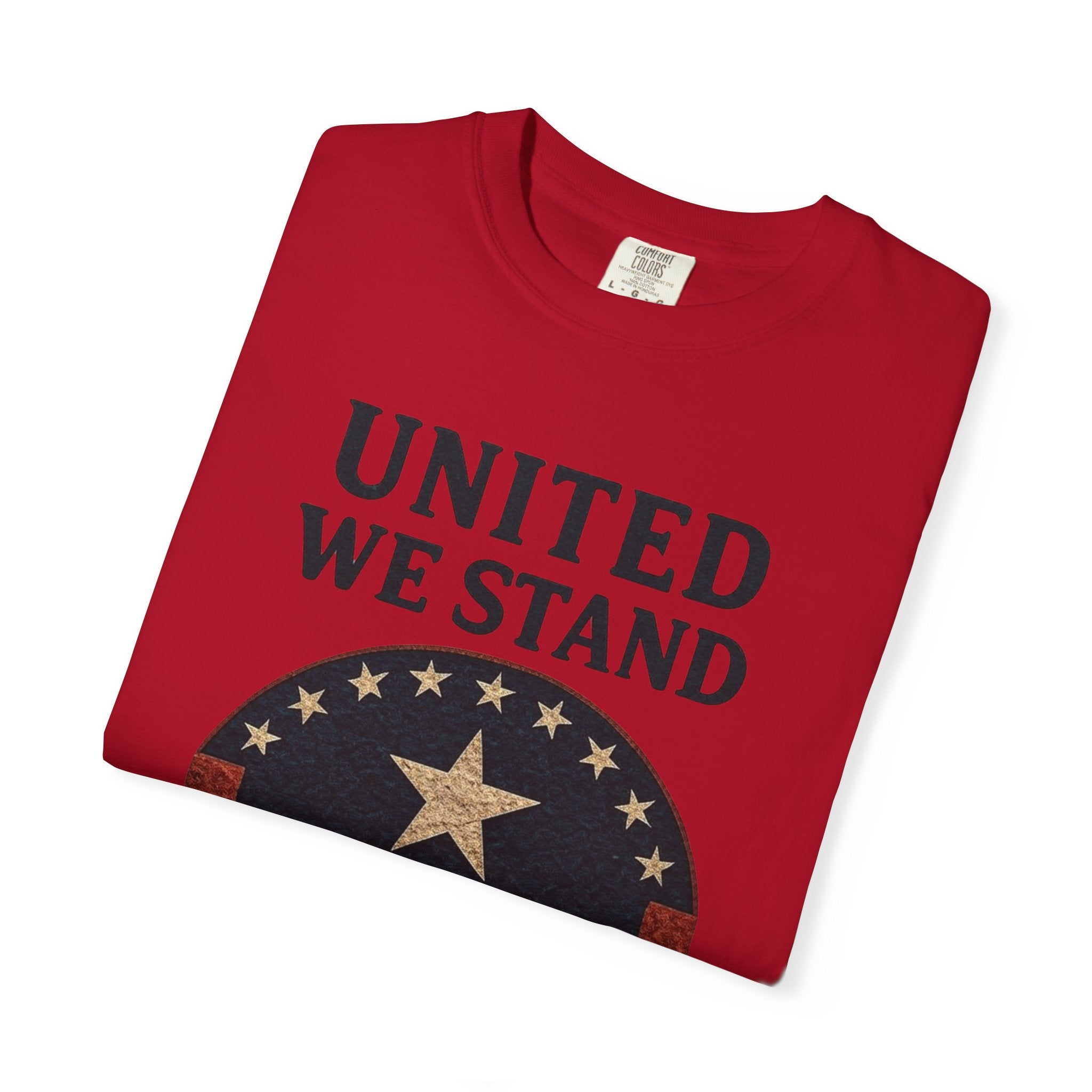"UNITED WE STAND" Unisex Garment-Dyed T-shirt
