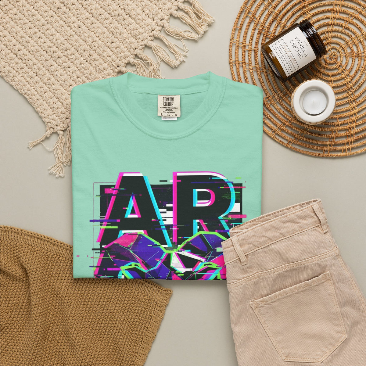 "Aries" Unisex Garment-Dyed Tee