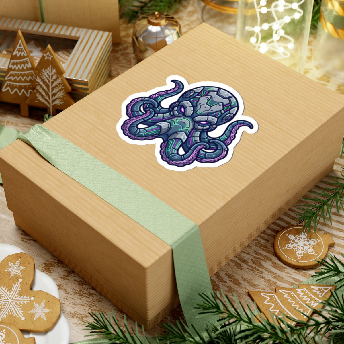 "Cyber Octopus" Sticker