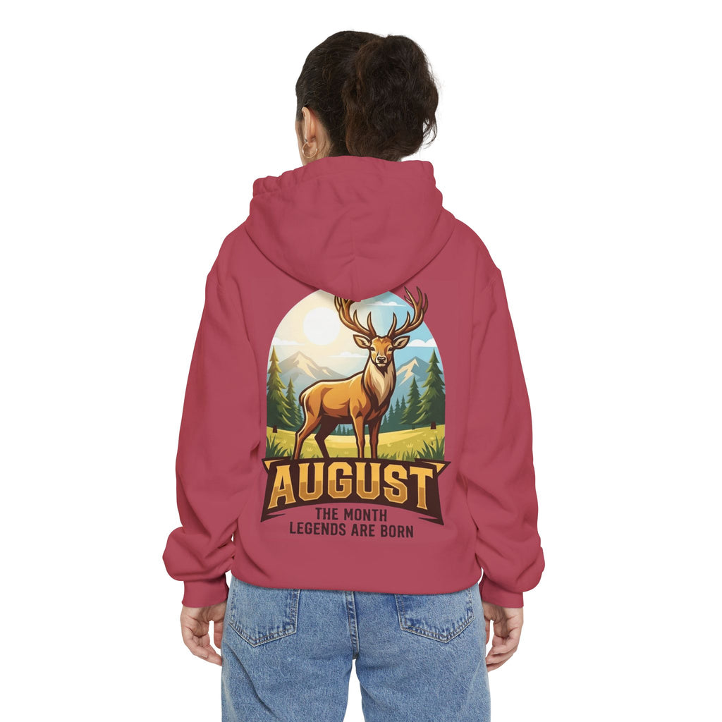 "August Legend" Garment-Dyed Hoodie