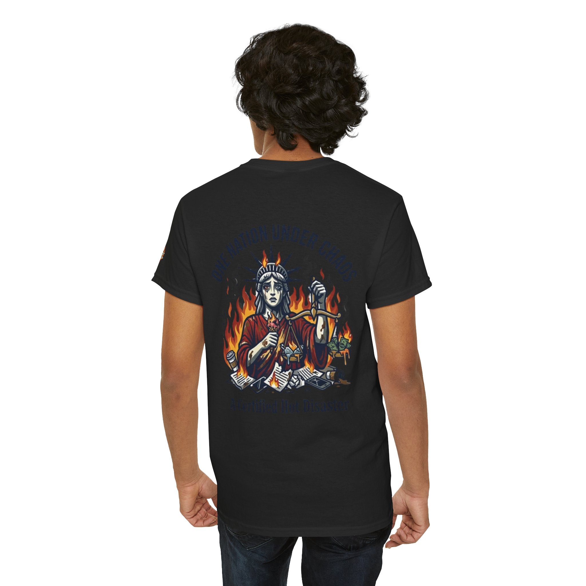 "One Nation Under Chaos" Premium Graphic Tee