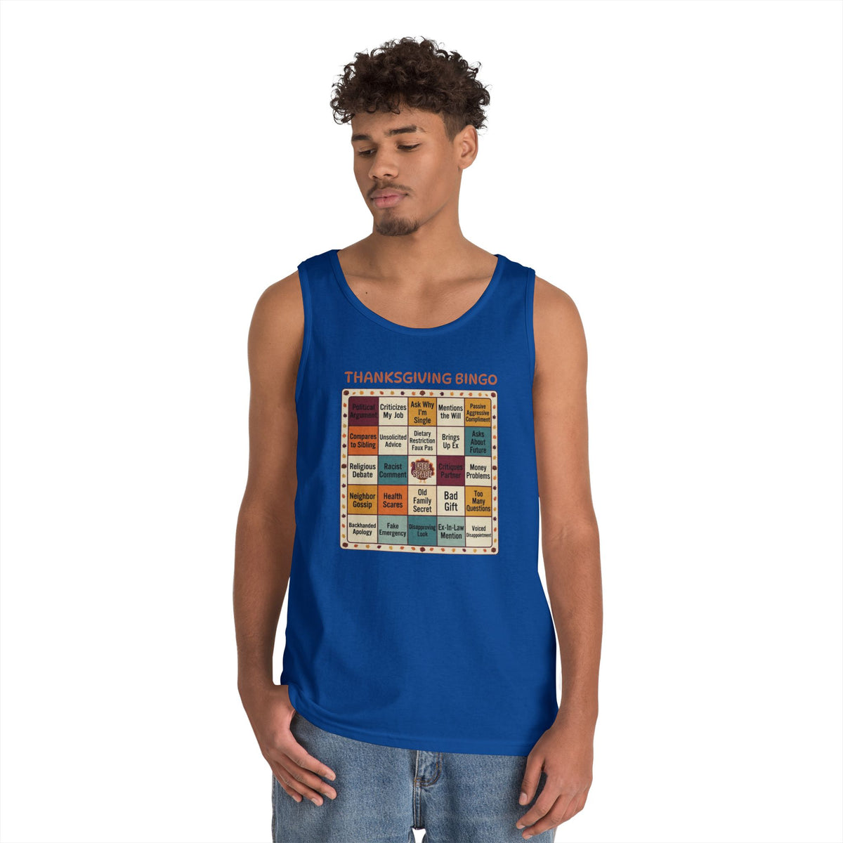 "Thankgiving Bingo" Tank Top