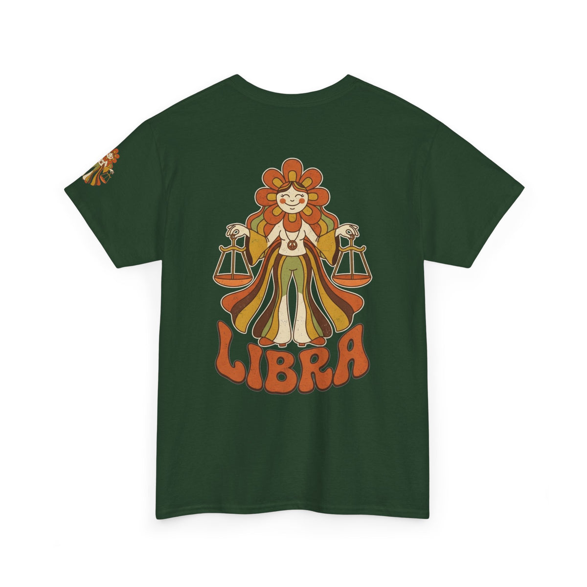 "Retro Mascot Groovy Libra" Premium Graphic Tee