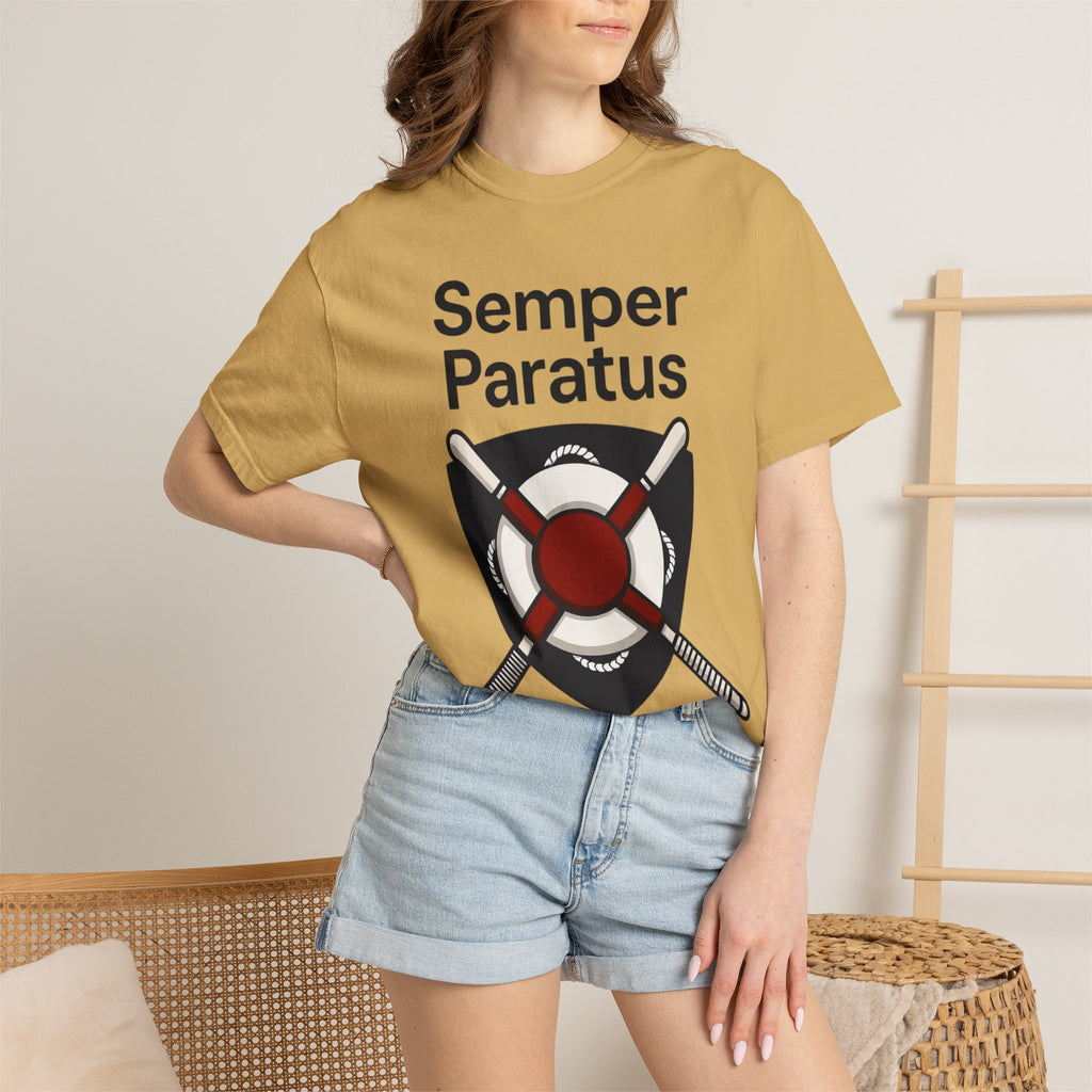 "Semper Paratus" Unisex Garment-Dyed T-shirt
