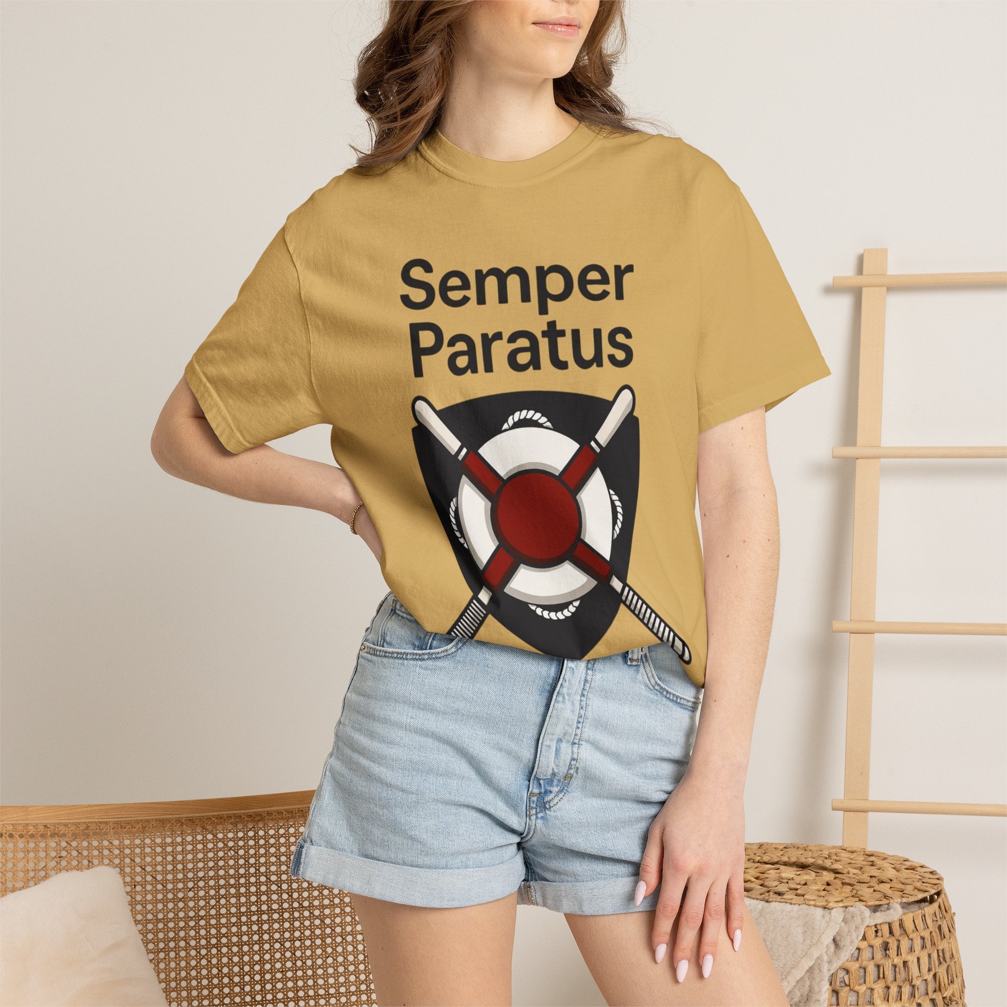 "Semper Paratus" Unisex Garment-Dyed T-shirt