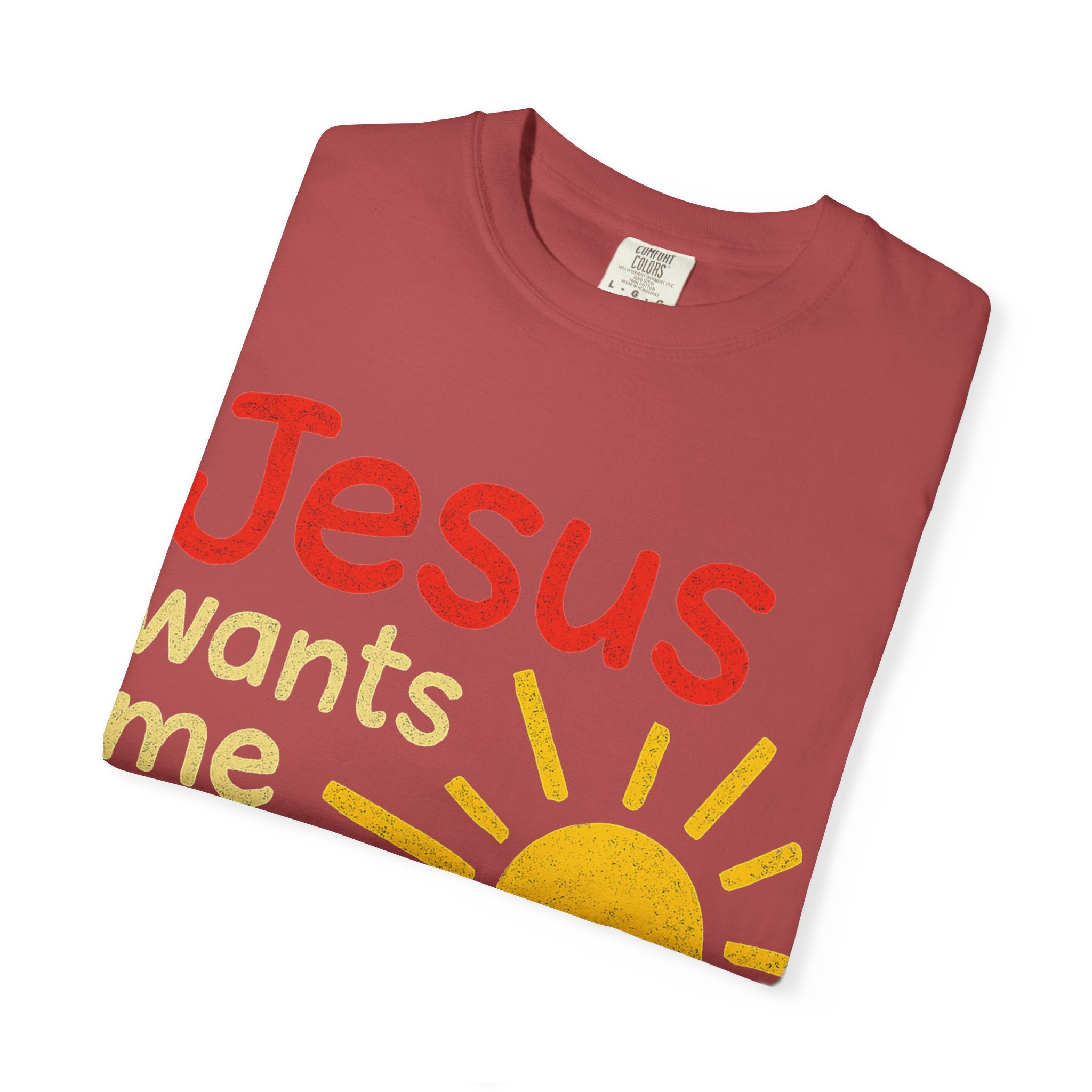 "Jesus Wants Me As An Apostate" Unisex Garment-Dyed T-shirt