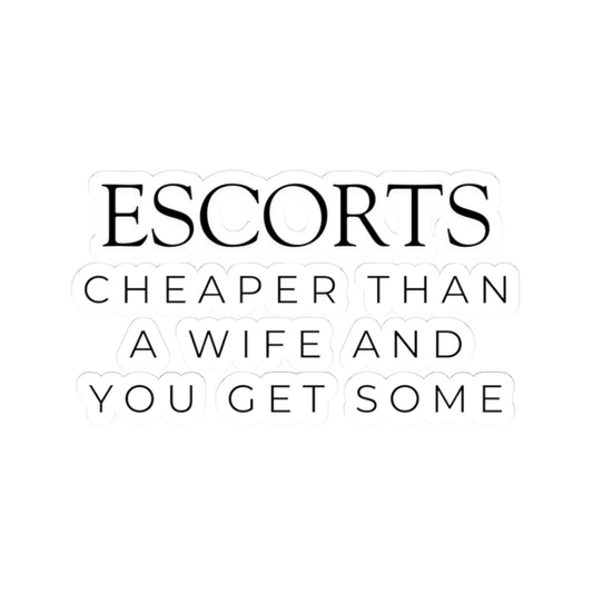 "Escorts" Sticker — Main