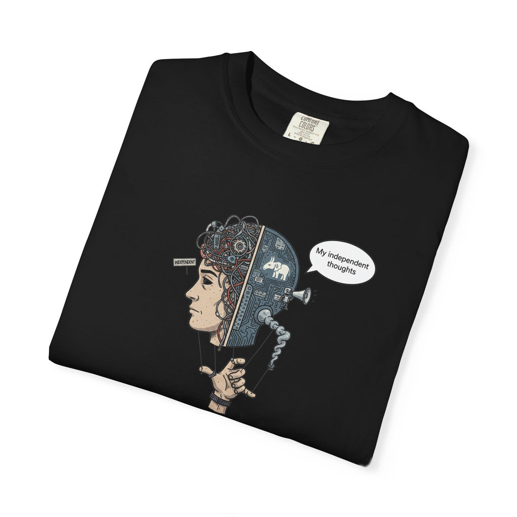 "Independent Thinking (The Party Line Edition)" Unisex Garment-Dyed T-shirt