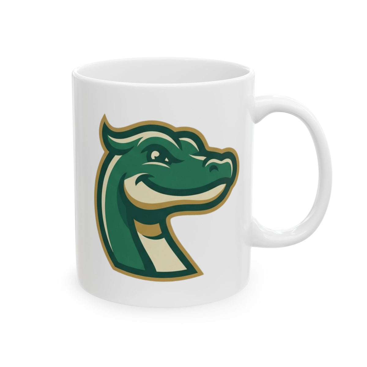 "Ogopogo (Canada)" White Ceramic Mug — Graphic