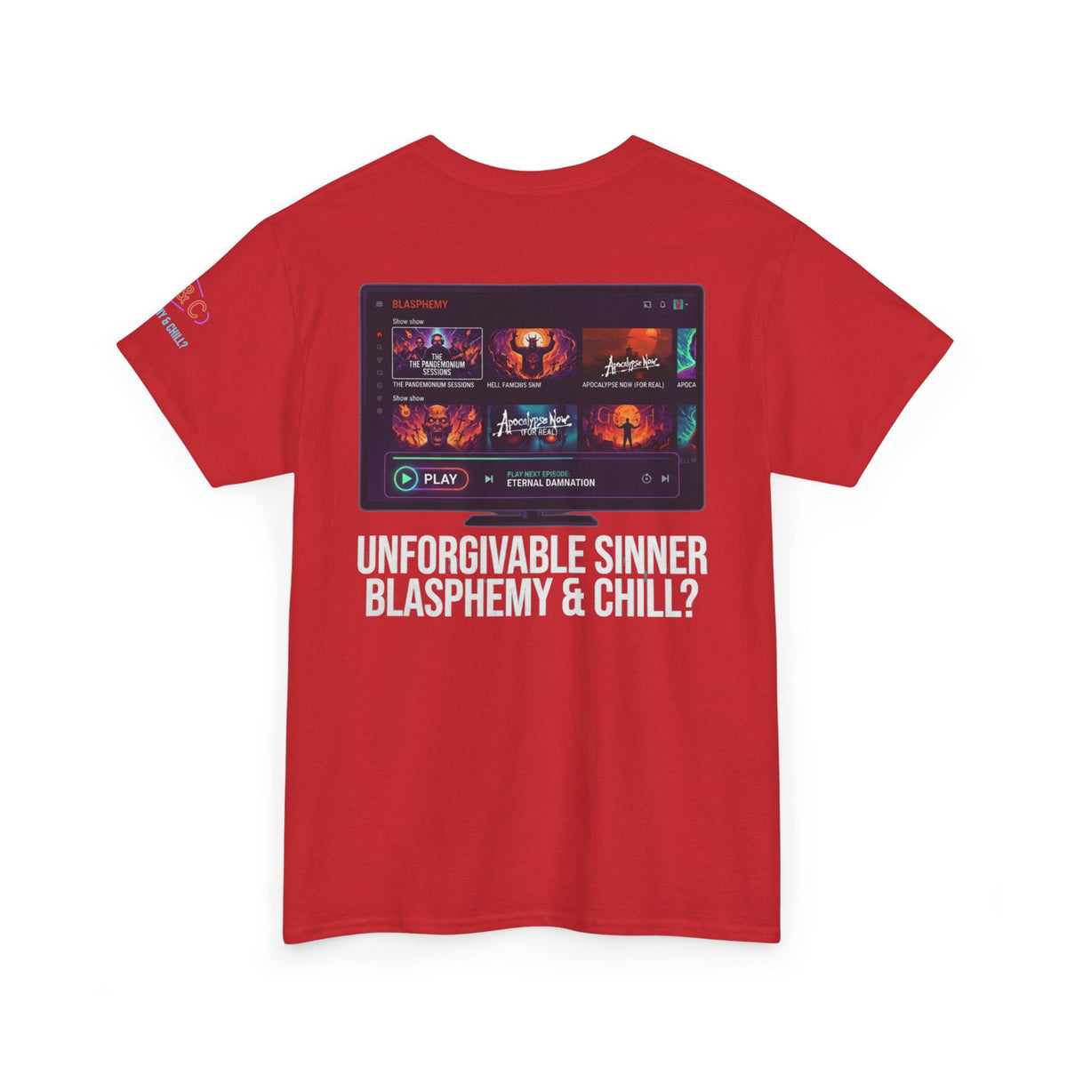 "Good Book Series Blasphemy & Chill" Premium Graphic Tee