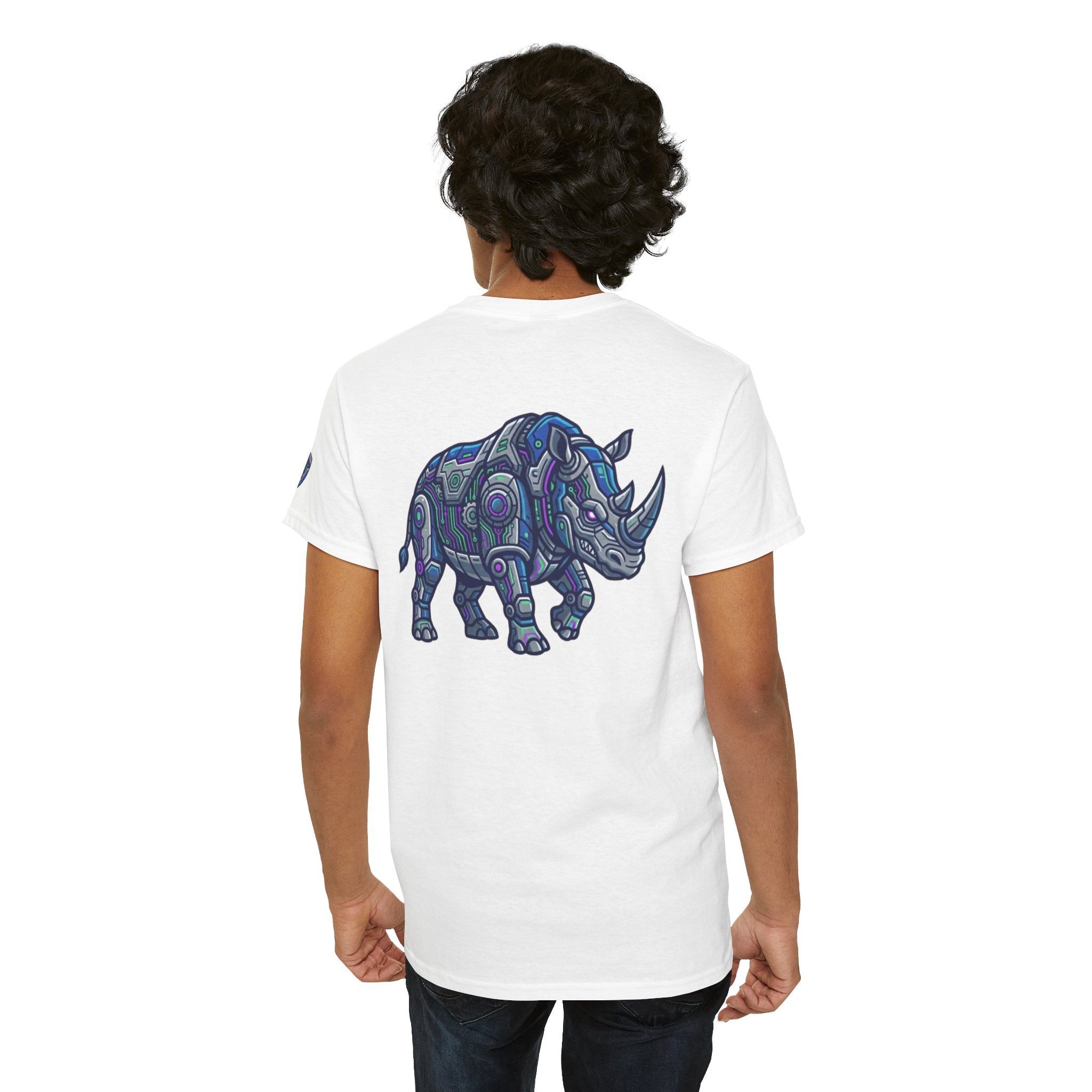 "Cyber Rhino" Premium Graphic Tee