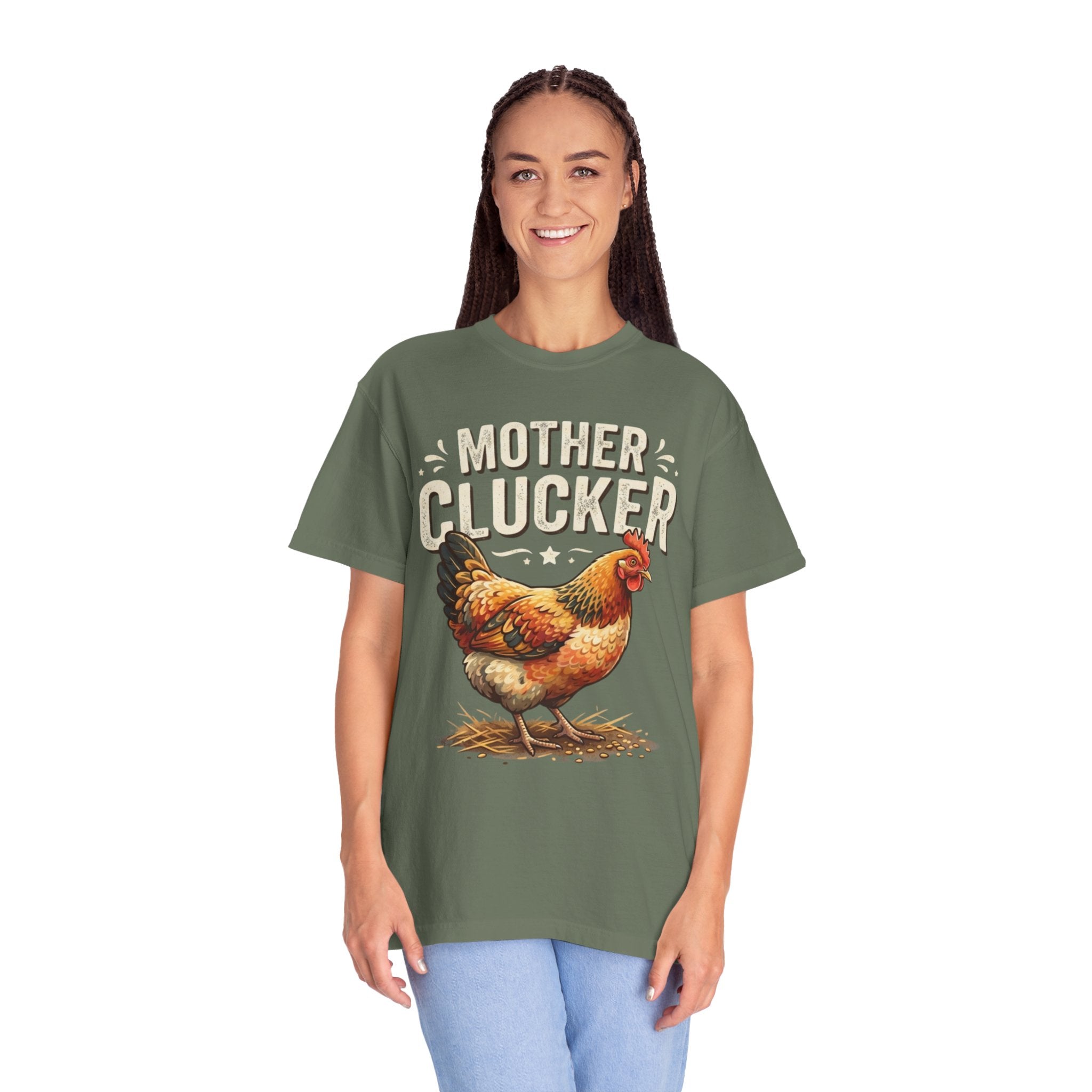 "Mother Clucker" Unisex Garment-Dyed Tee