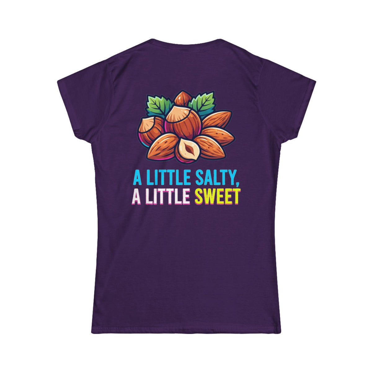 Color: Purple | A Little Salty, A Little Sweet Women's Tee