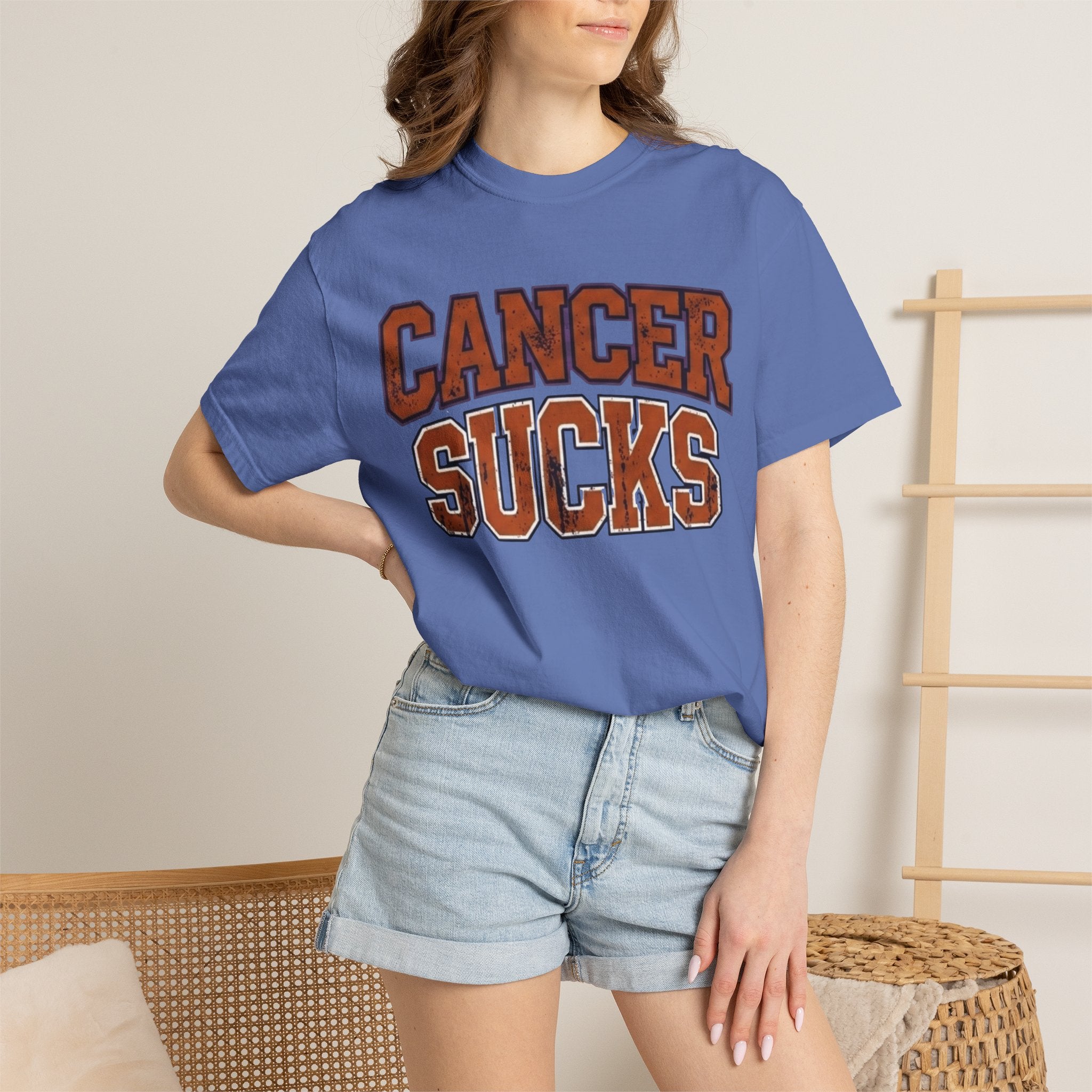 Yeah, Cancer Sucks | Garment-Dyed Tee — AttitudeShirts