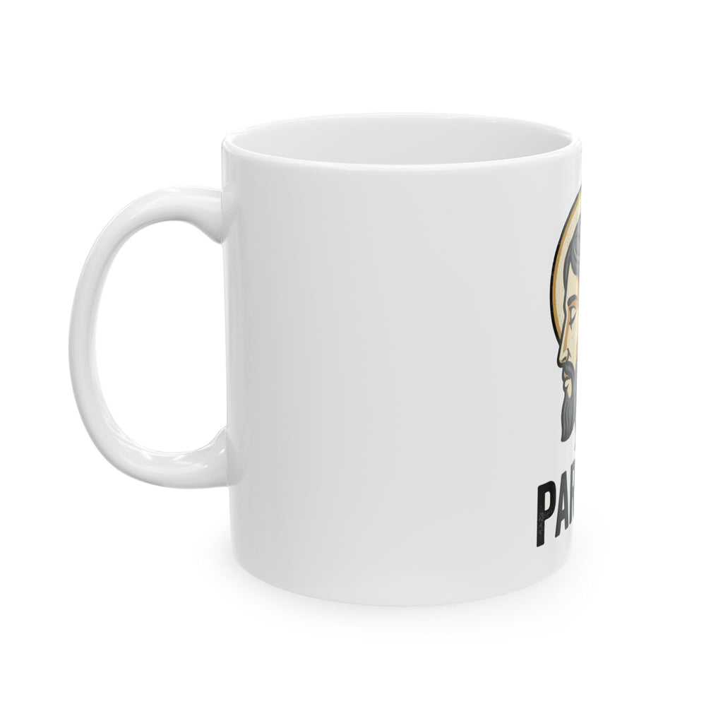 "Paradox" White Ceramic Mug