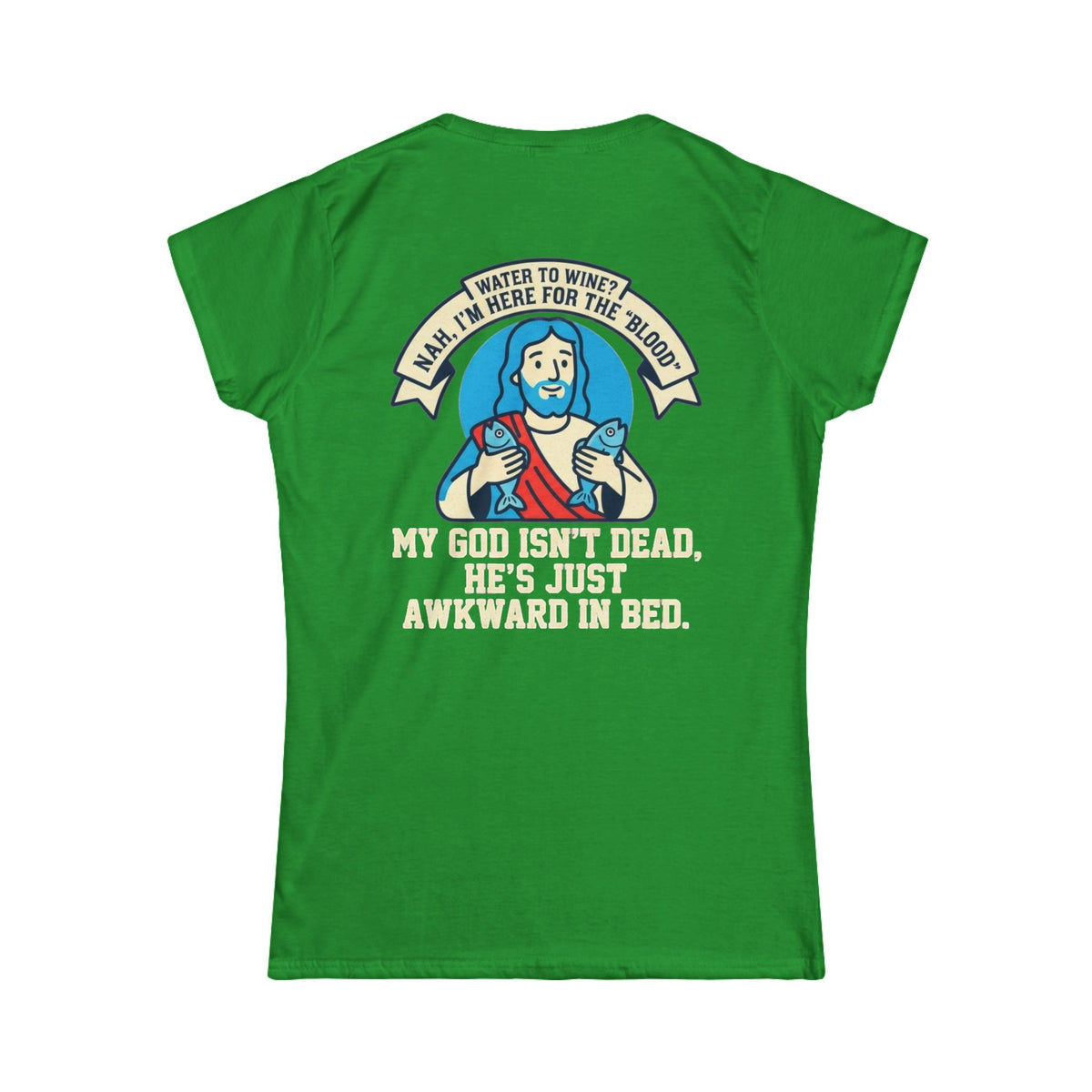 "Good Book Series Not Dead Awkward In Bed" Women's Tee