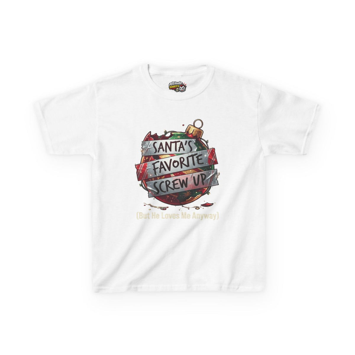 "Santa's Favorite Screw Up" Kids Tee