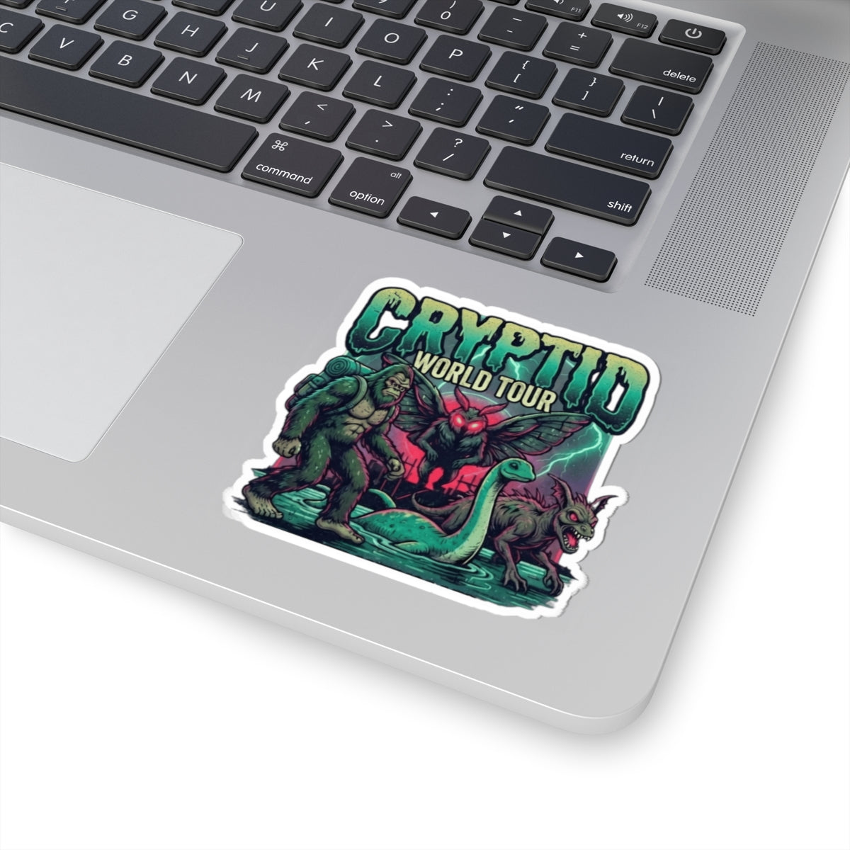 "Puzizia (Global-Cryptid Mashup) Cryptid World Tour" Sticker — Main