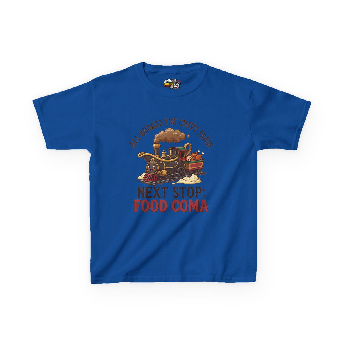 "Next Stop Food Coma" Kids Tee