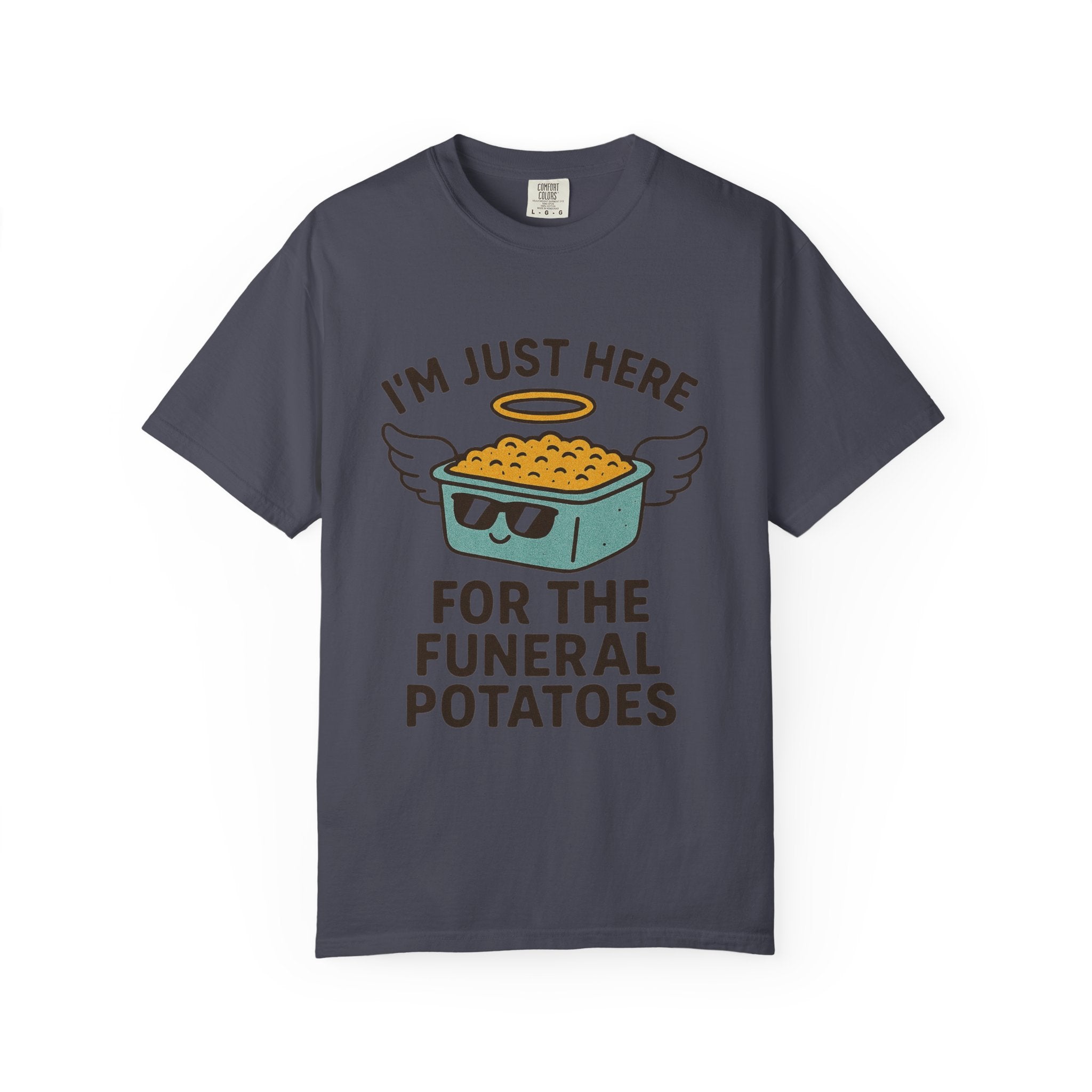 "Funeral Potatoes" Unisex Garment-Dyed T-shirt