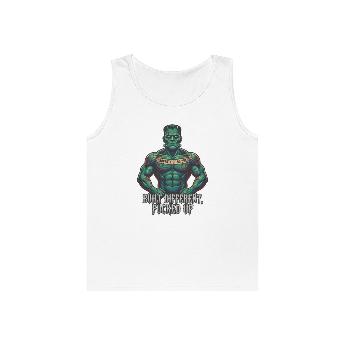 "Built Different" Tank Top