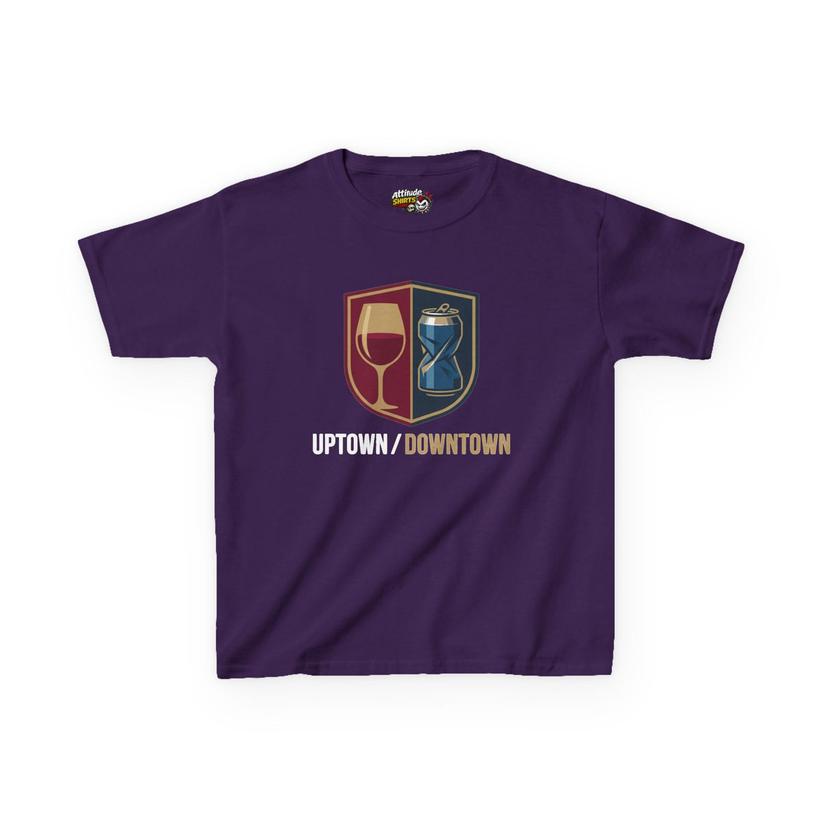 "Uptown-Downtown" Kids Tee