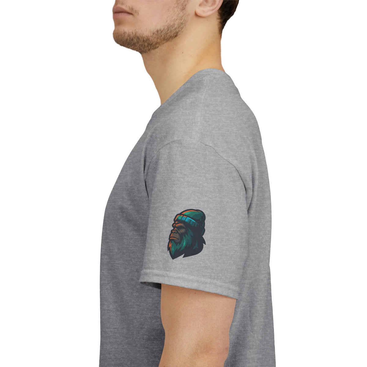 Color: Sport Grey | Bigfoot-Sasquatch (North America) Premium Graphic Tee