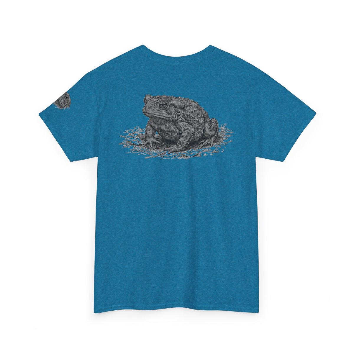 "Pencil Sketch Art Toad" Premium Graphic Tee