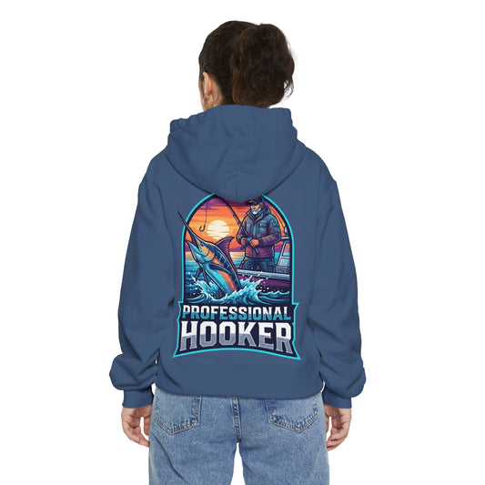 "Professional Hooker" Garment-Dyed Hoodie