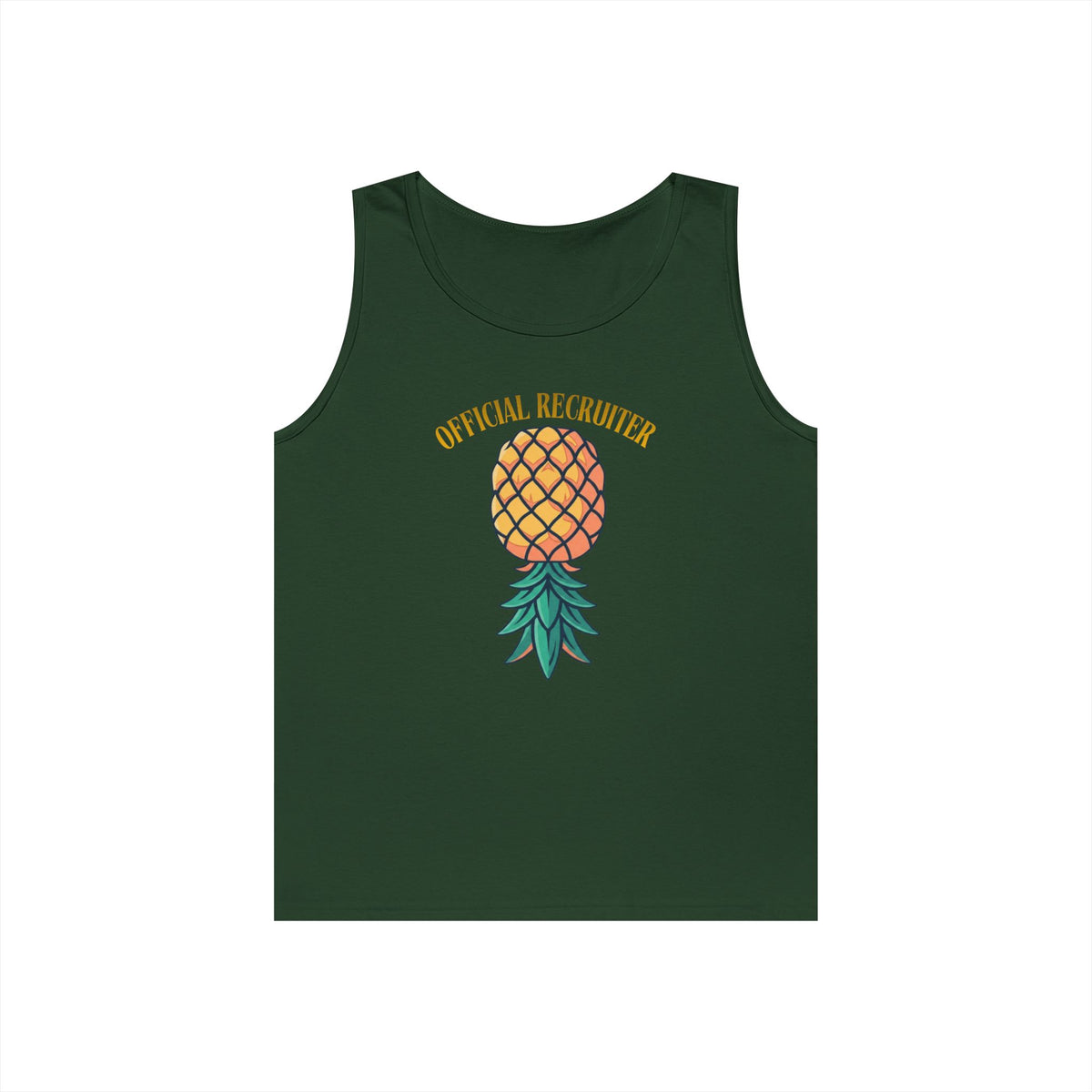 Color: Forest Green | Official Recruiter Tank Top