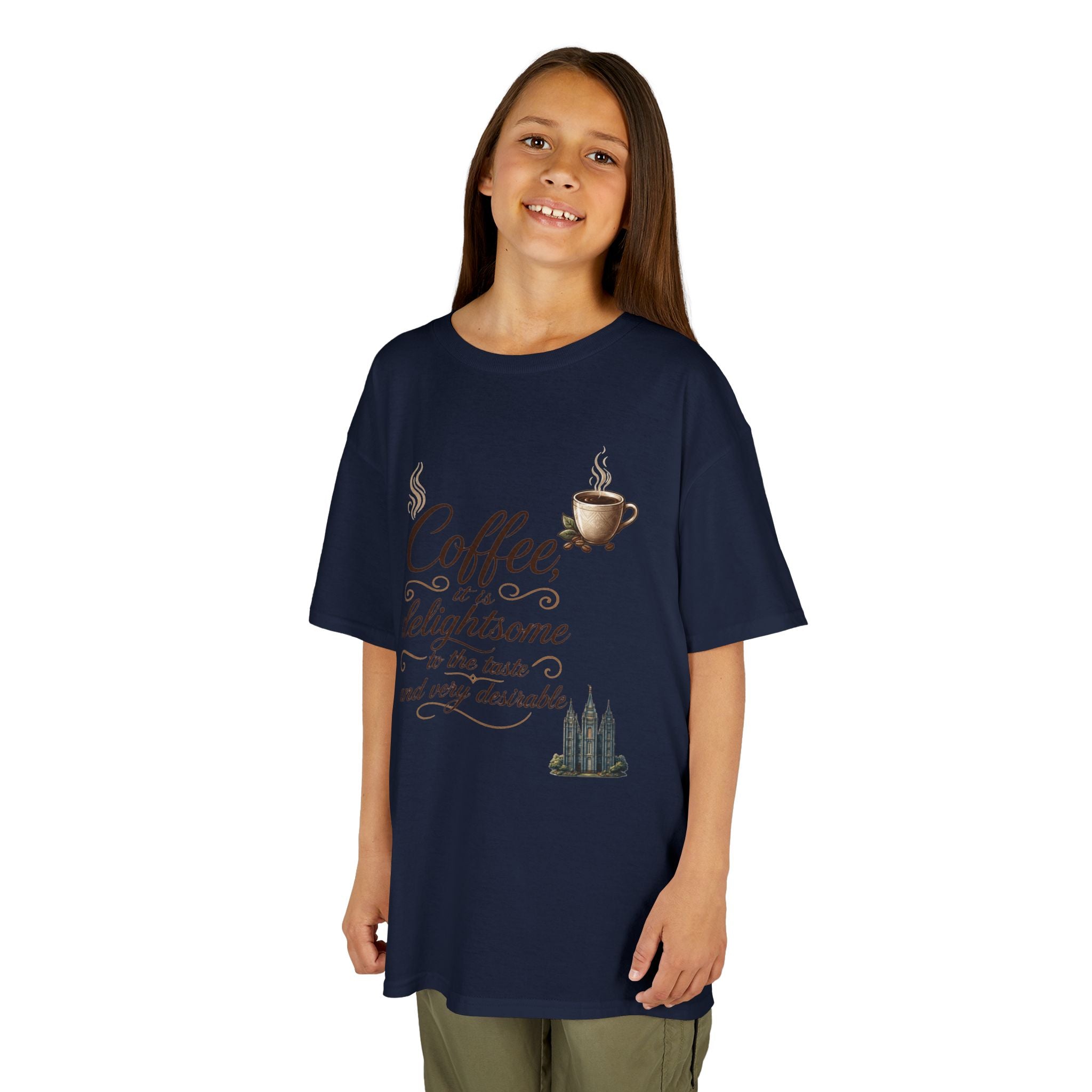"Coffee is Delightsome" Kids Tee