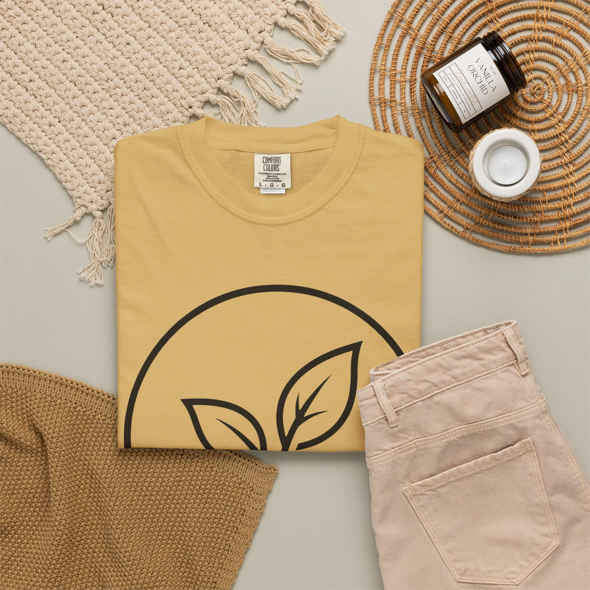 "Seedling" Unisex Garment-Dyed Tee