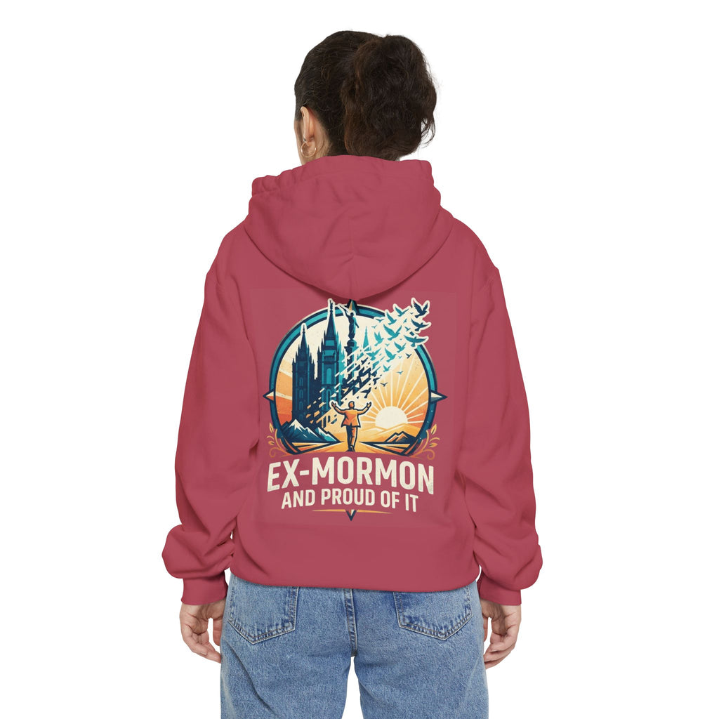 "Ex Mormon" Garment-Dyed Hoodie