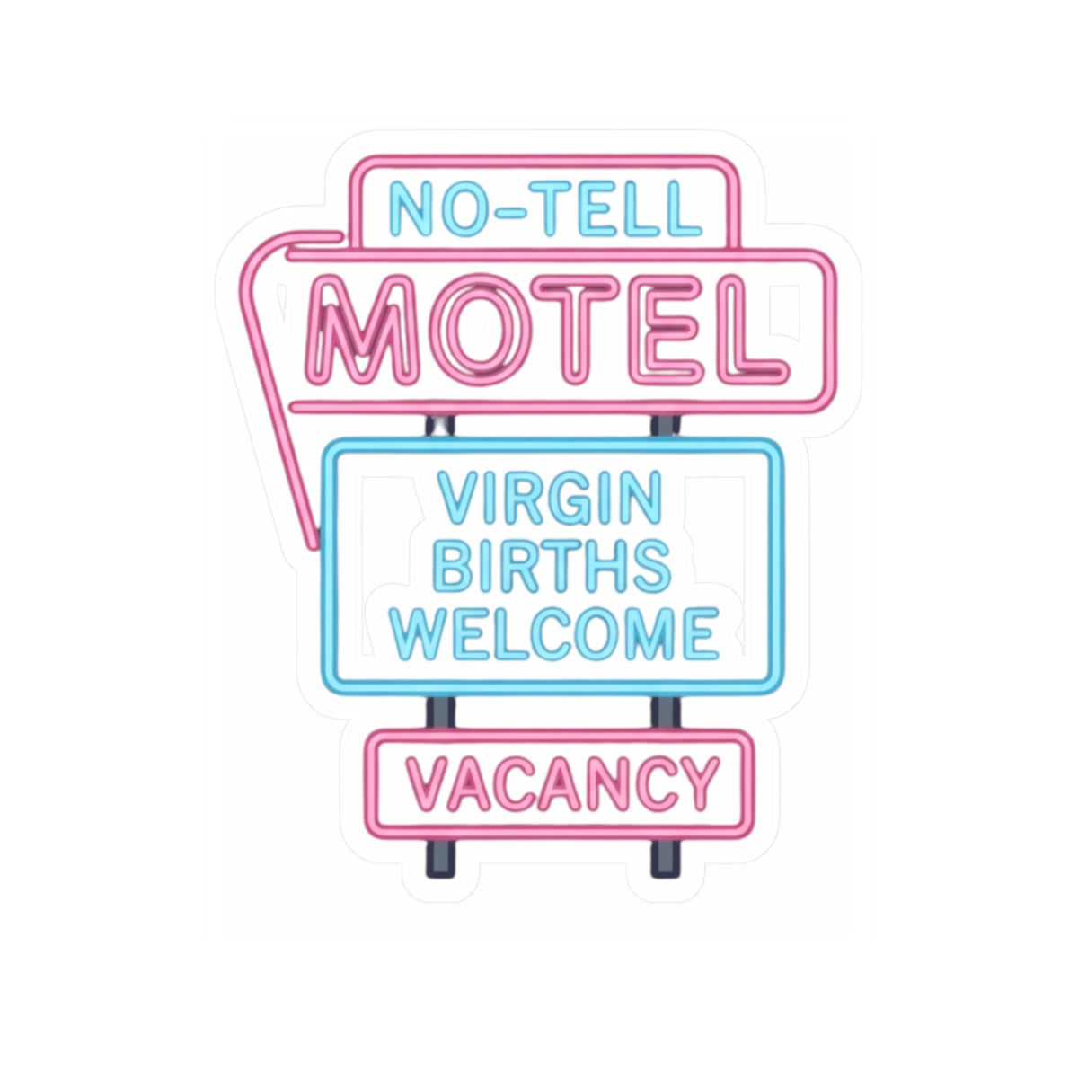 "No Vacancy" Sticker