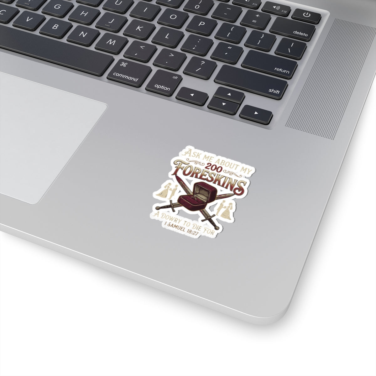 "Good Book Series 200 Foreskins" Sticker — Main