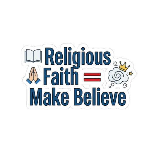 Make Believe Club Member | Kiss-Cut Sticker — AttitudeShirts