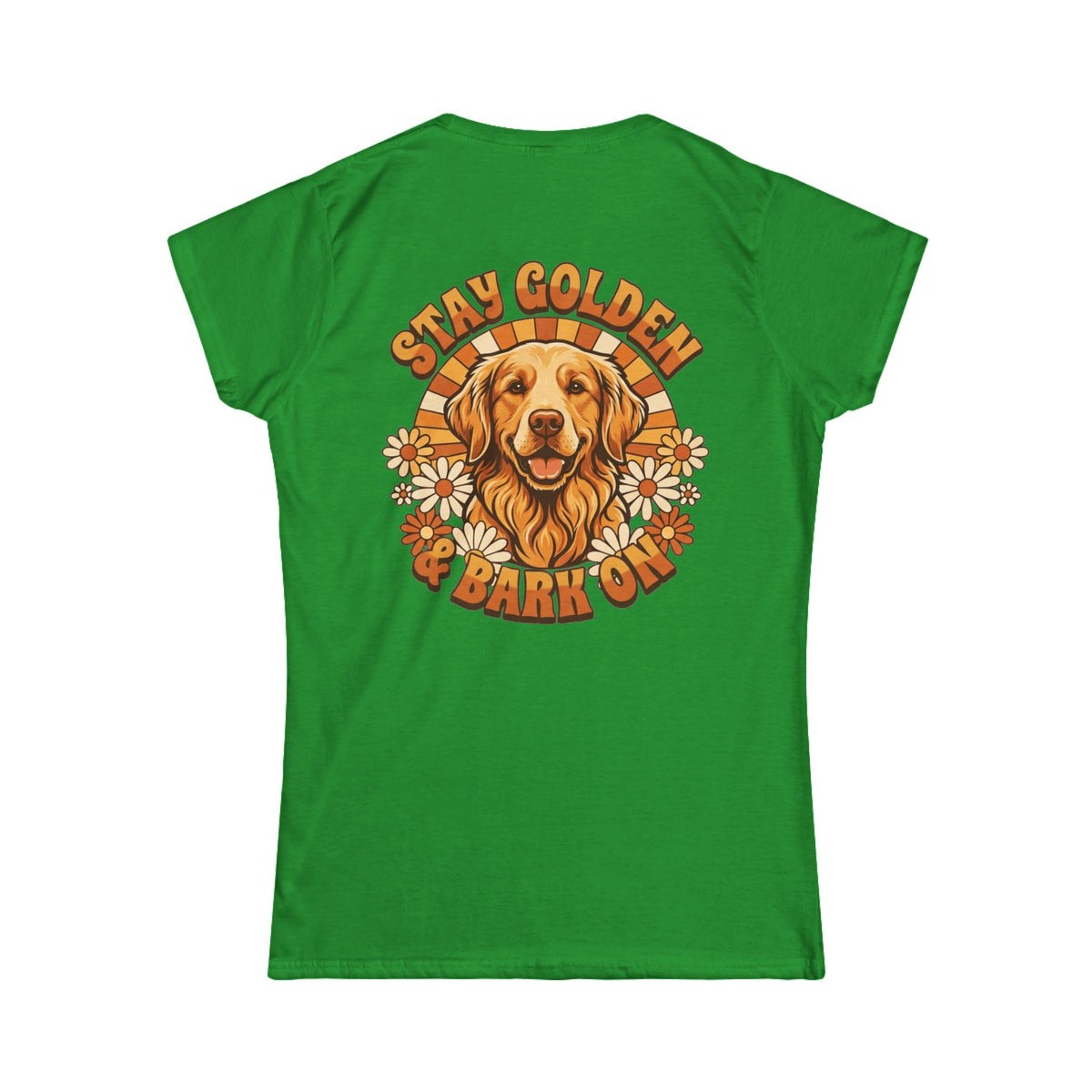 "Stay Golden & Bark On" Women's Tee