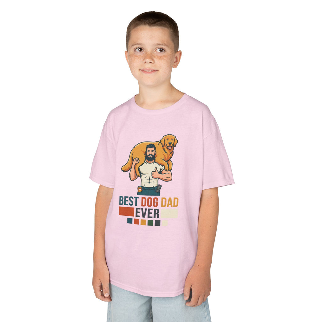 "Best Dog Dad" Kids Tee
