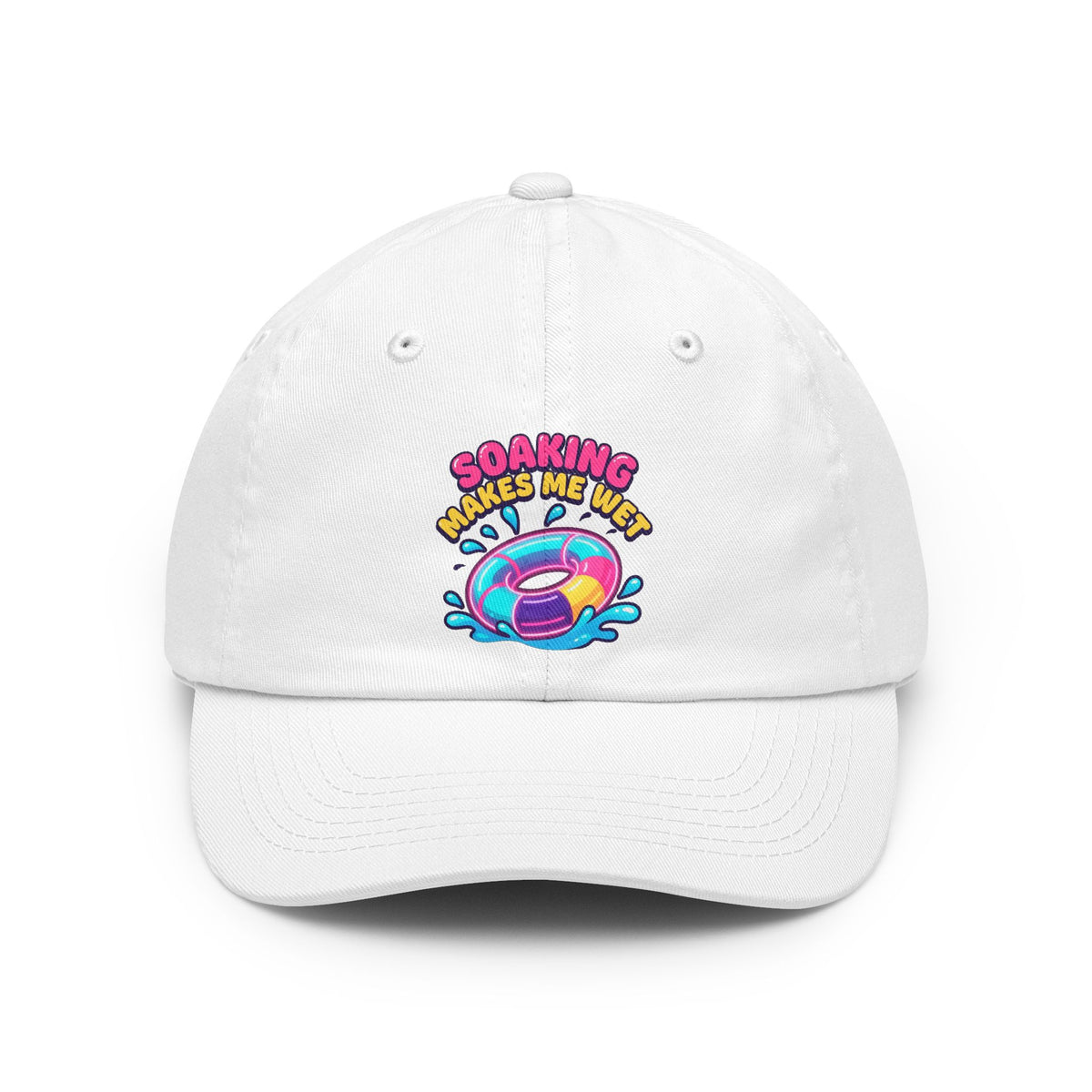 Color: White | Soaking Makes Me Wet Dad Hat