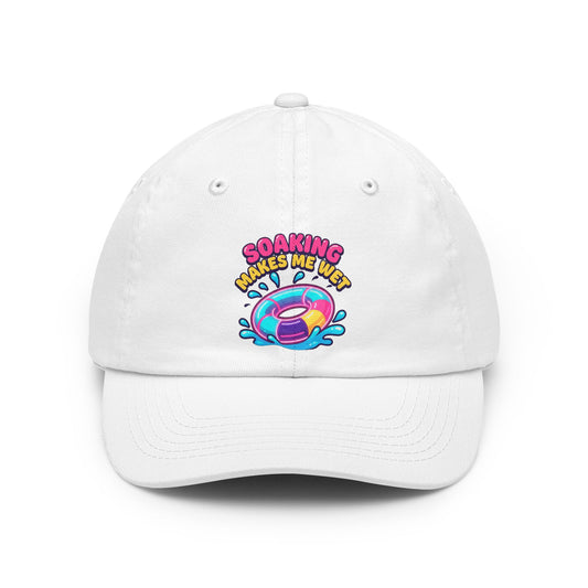 Color: White | Soaking Makes Me Wet Dad Hat