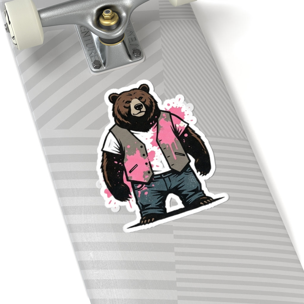 "Real Men Eat Pink" Sticker