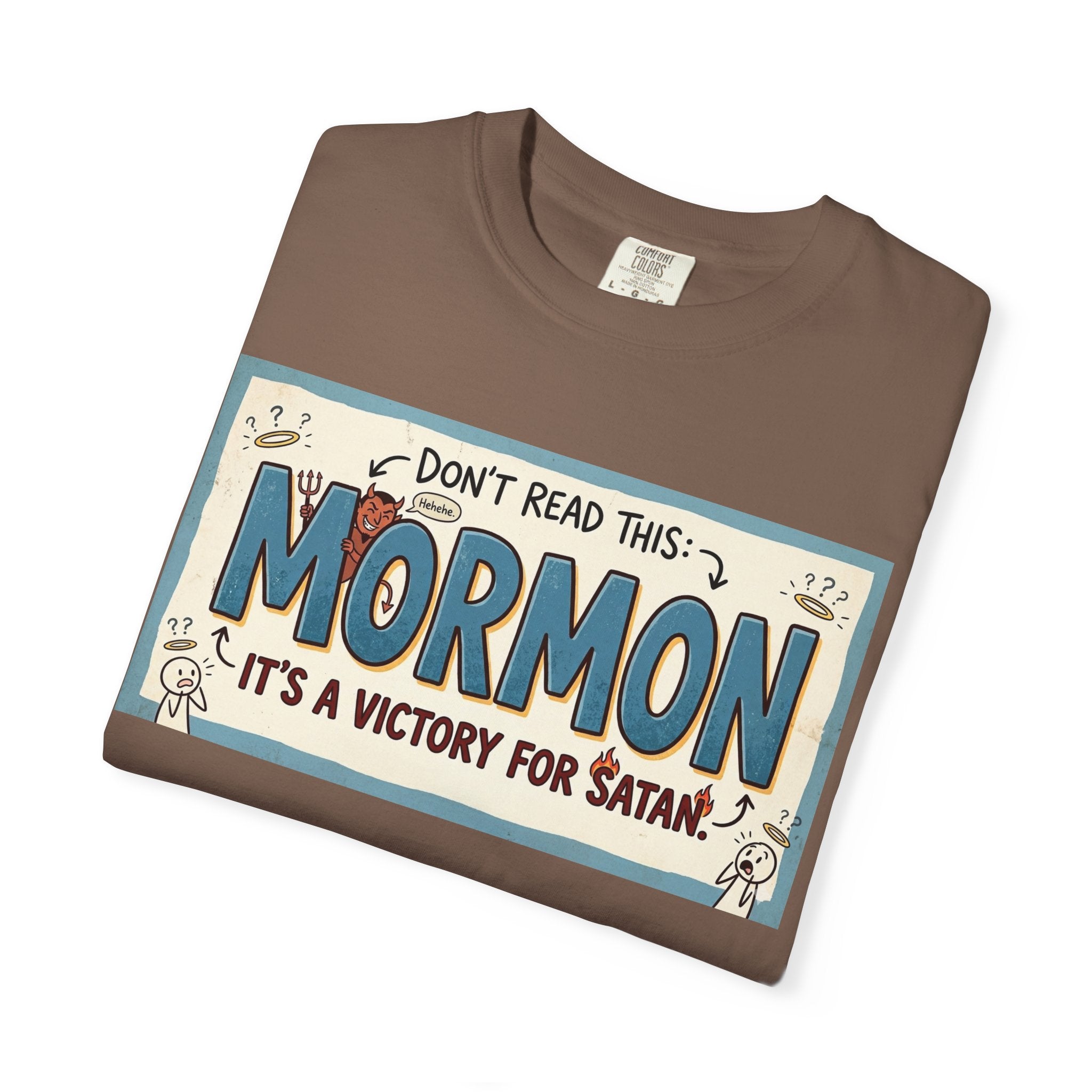 Devil's Dictionary: Mormon Edition | Garment-Dyed Tee — AttitudeShirts