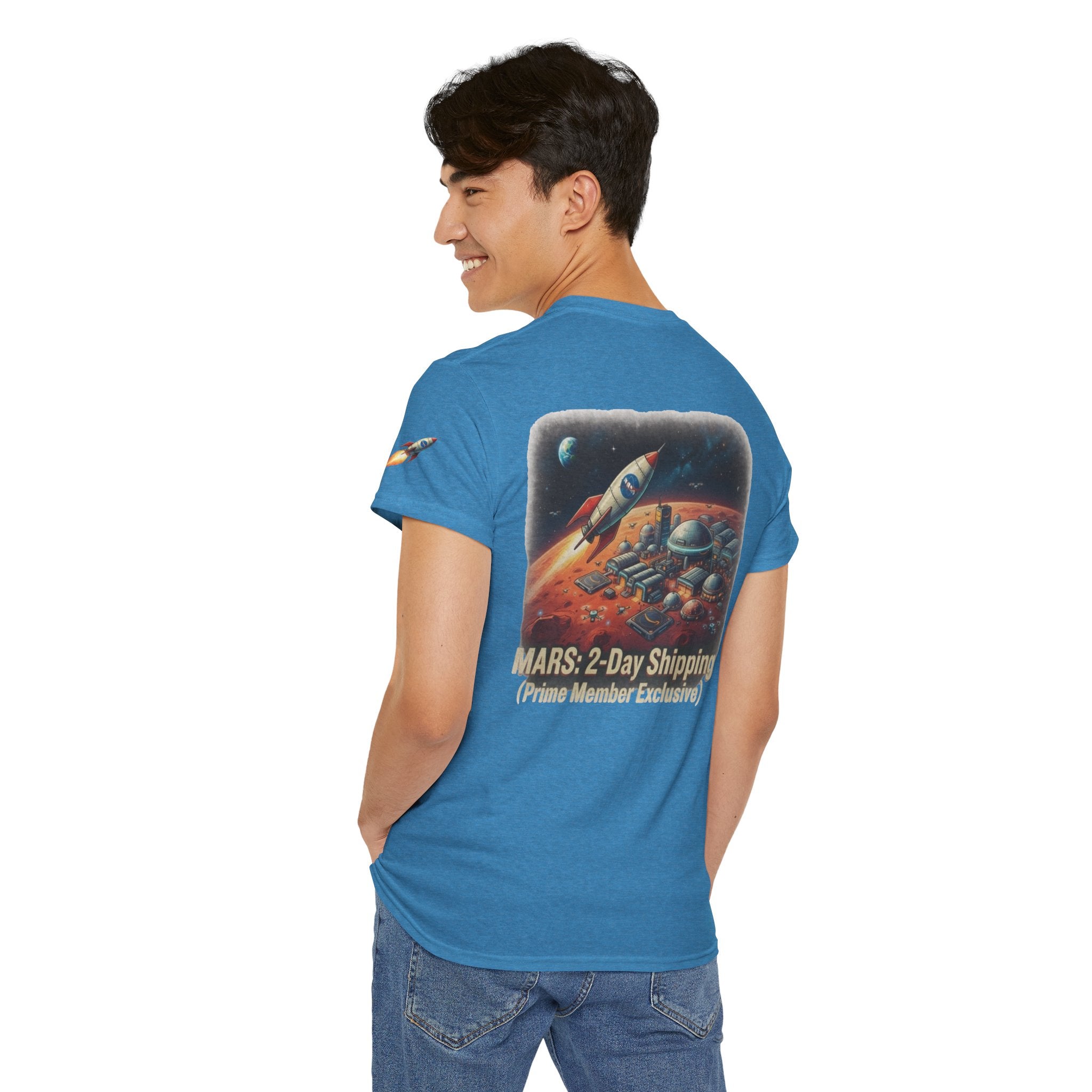 "Mars 2 Day Shipping" Premium Graphic Tee