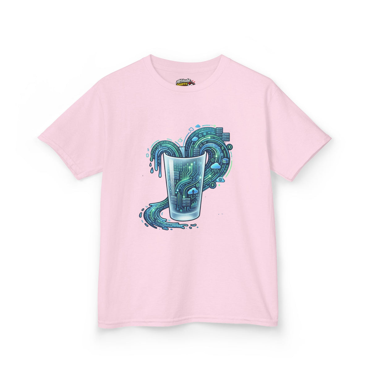 "Glass of Data" Kids Tee