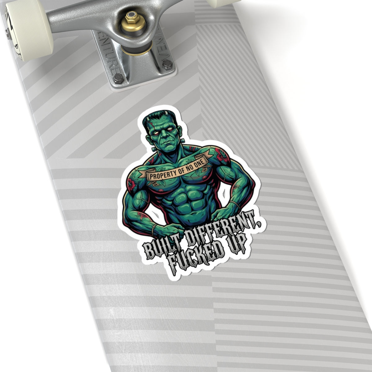 "Built Different" Sticker — Main
