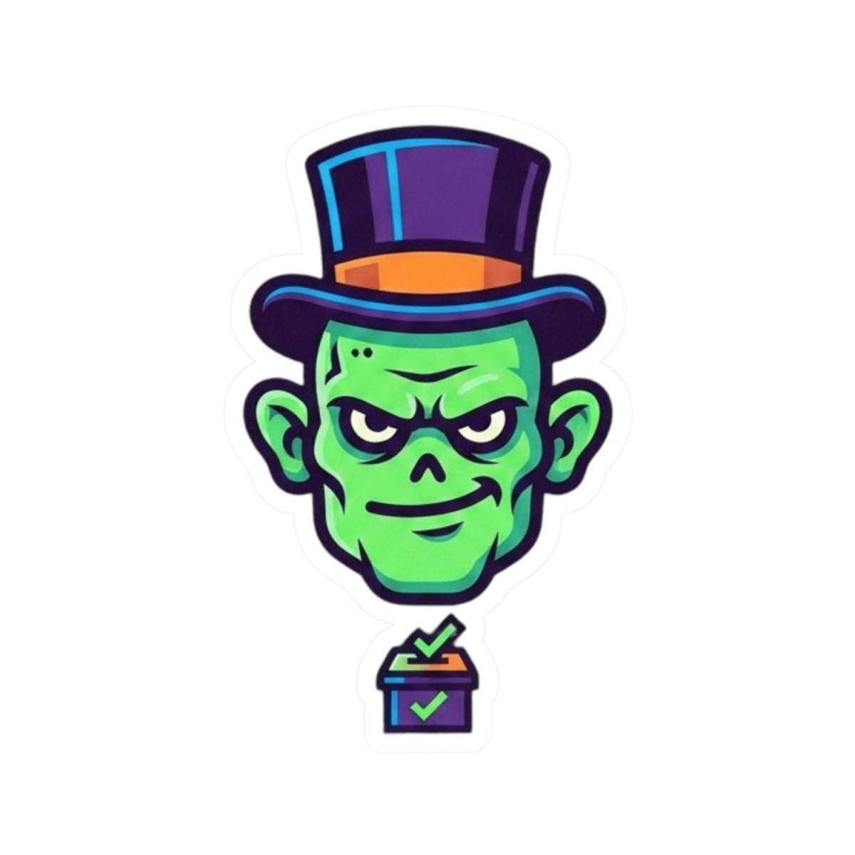 "Spooky-Fy Politics" Sticker