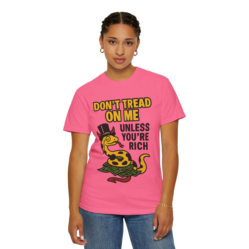 "Don't Tread On Me" Unisex Garment-Dyed T-shirt
