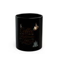 "Coffee is Delightsome" Black Ceramic Mug